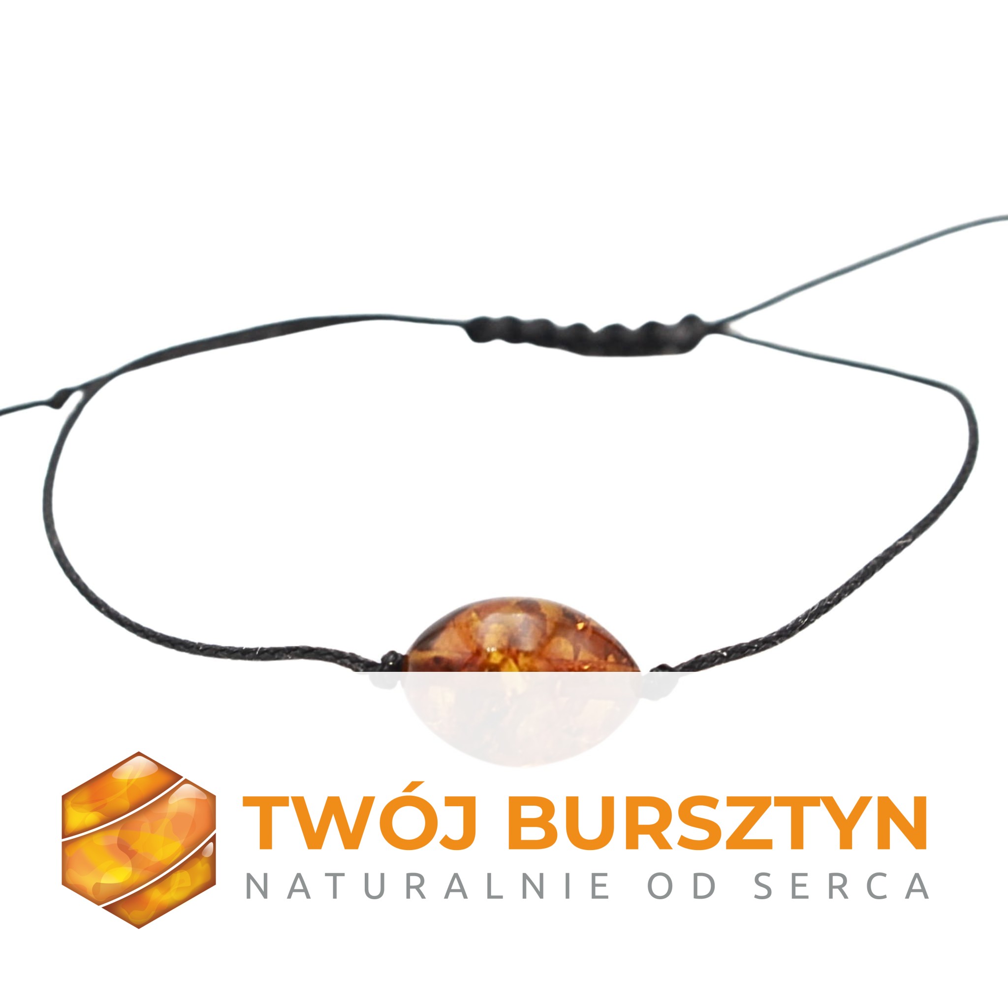 BRANSOLETKA Z BURSZTYNU BURSZTYN NATURALNY