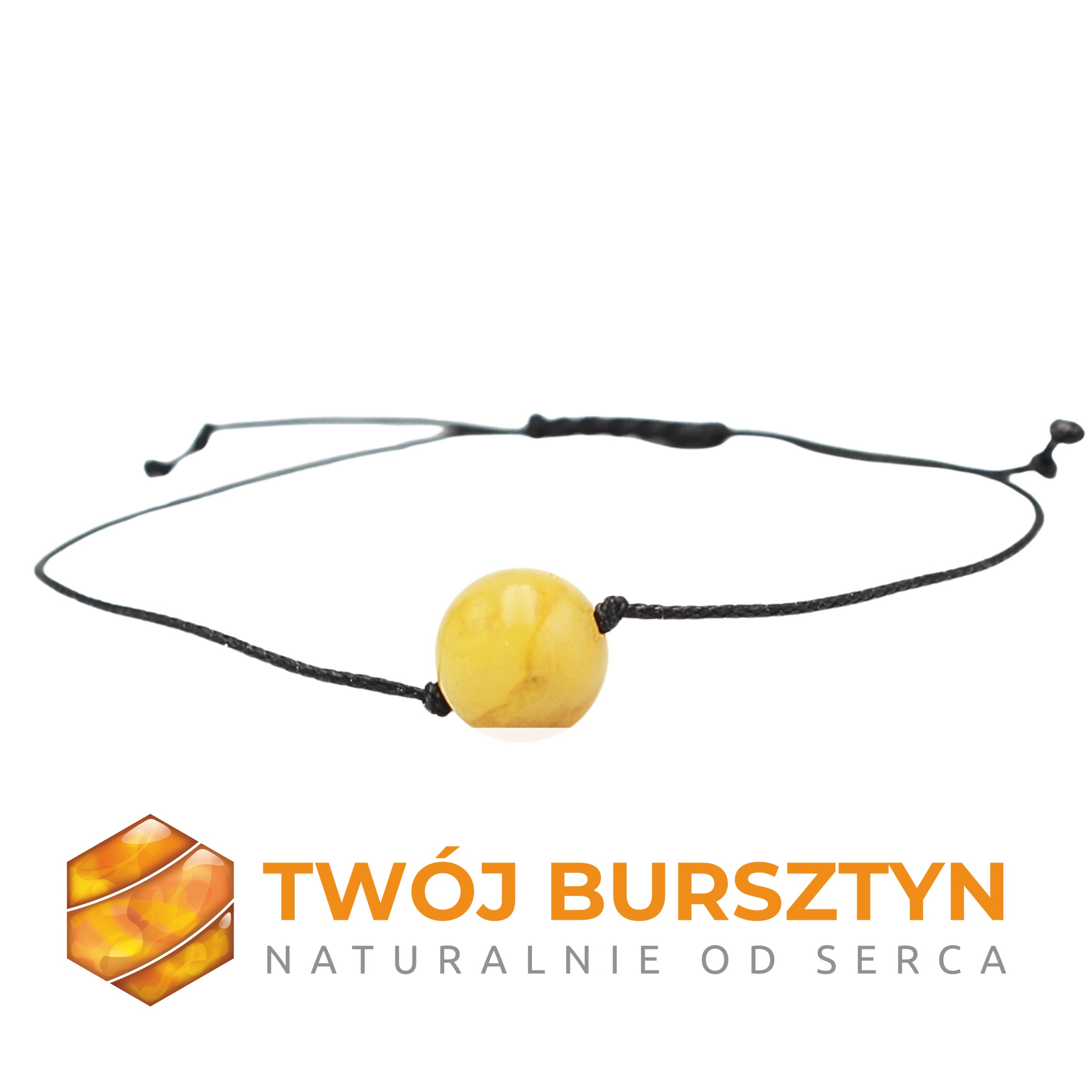 BRANSOLETKA Z BURSZTYNU BURSZTYN NATURALNY